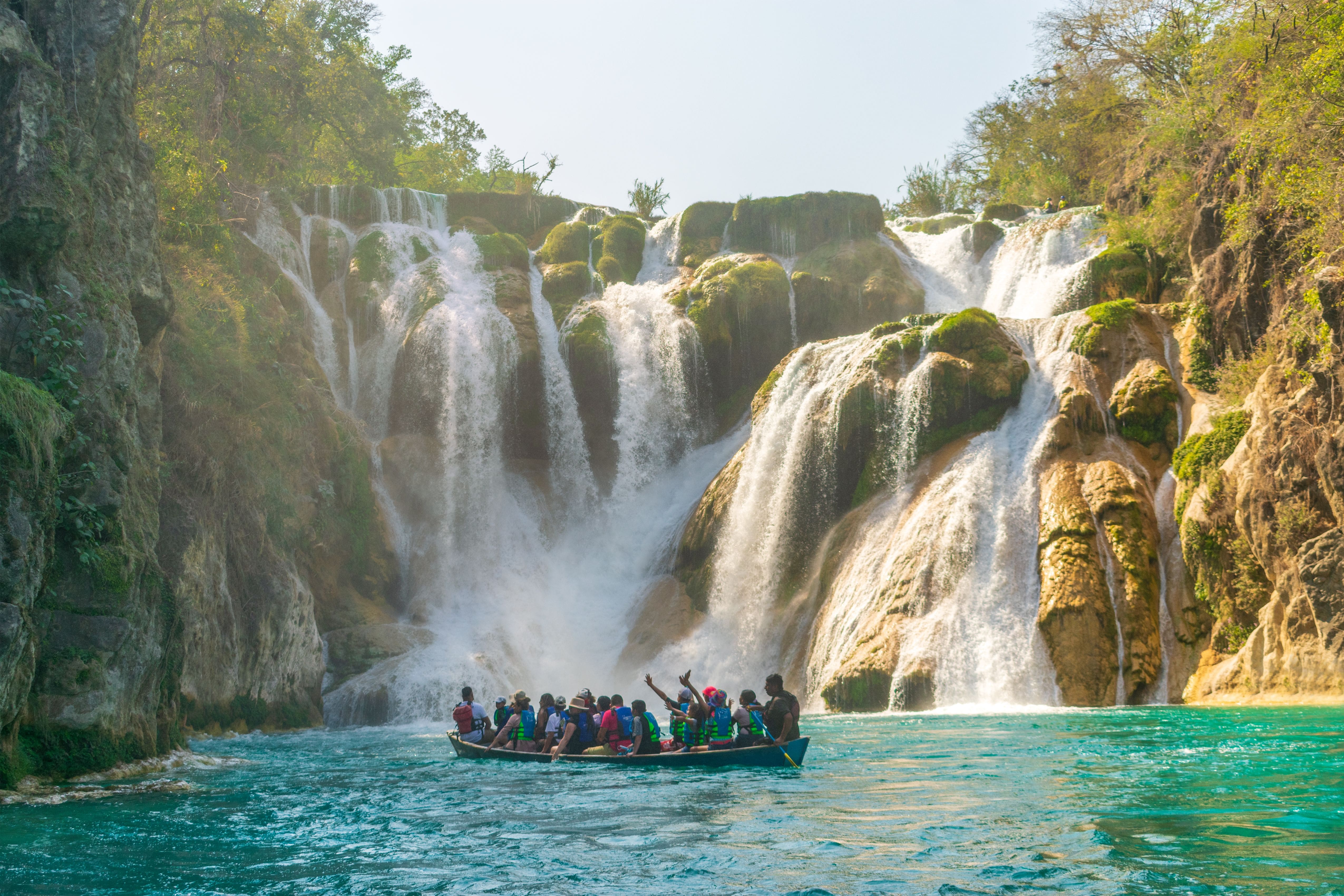 Cascadas turquesa de la Huasteca Potosina